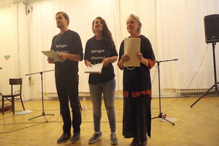 The FutureLab Europe team organised an event full of surprises and emotions for the official launch of the book “Letters to Europe – Refugee Women Write” and the premiere of the theatre performance “Refugee (Woman)” based on stories of female refugees.