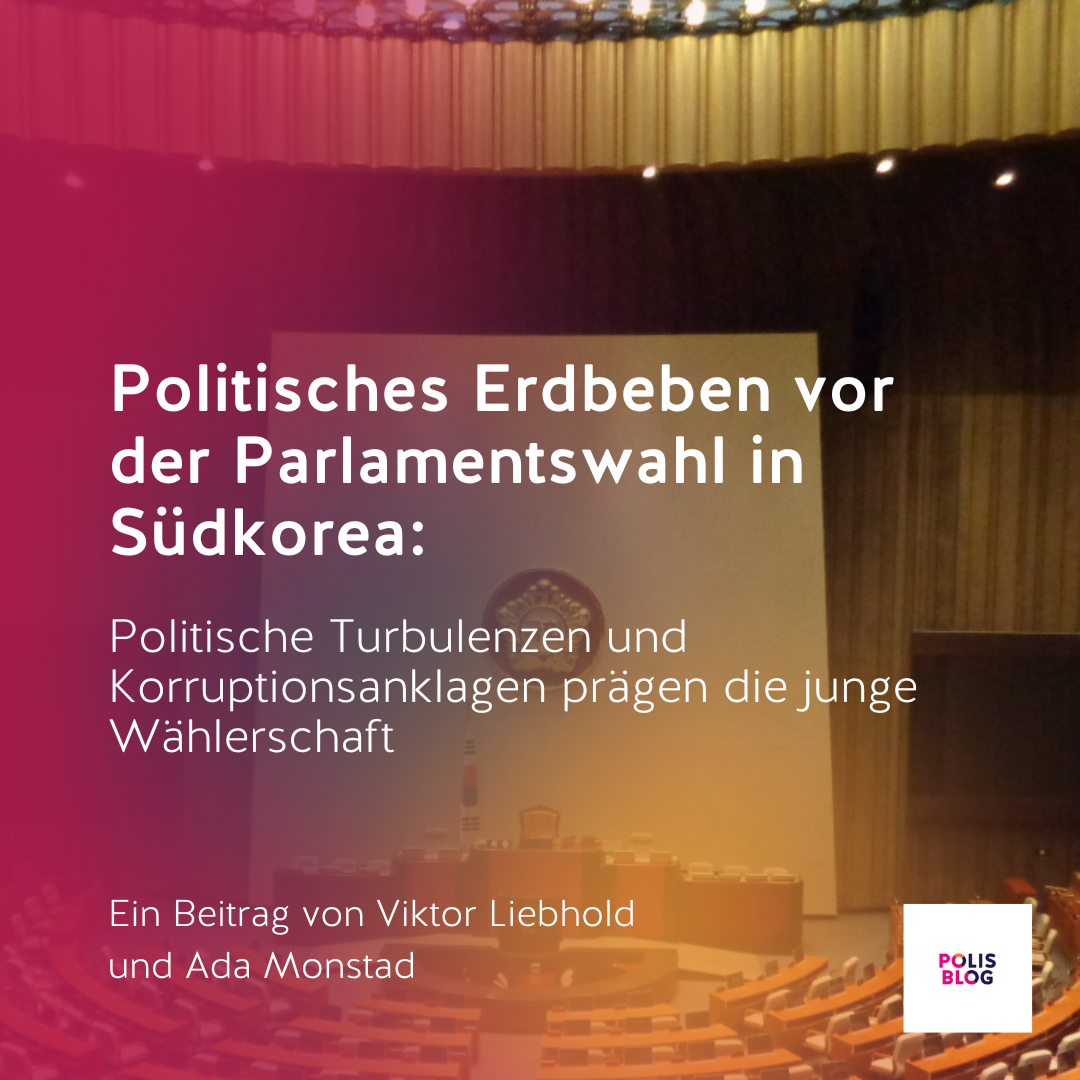 Südkoreas Parlamentswahlen im Mittelpunkt: Perspektiven aus dem In- und Ausland (1) : Politisches Erdbeben vor der Parlamentswahl in Südkorea