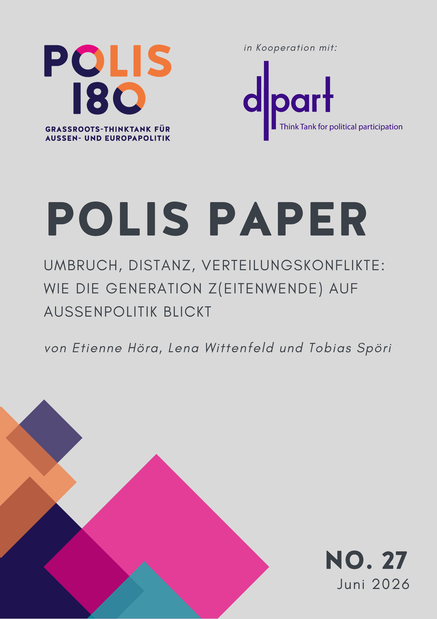 Diese Studie zeigt, dass junge Menschen die Zeitenwende zwar als tiefgreifenden Umbruch wahrnehmen, sich politisch jedoch häufig orientierungs- und handlungsunfähig fühlen. Wissen, Beteiligung und eine überzeugende Zukunftsvision sind zentrale Voraussetzungen für mehr gesellschaftliche Resilienz. Während Außenpolitik allgegenwärtig ist, bleibt sie oft abstrakt und wird als Konkurrenz zu innenpolitischen Herausforderungen verstanden. Das Misstrauen in die staatliche Handlungsfähigkeit prägt den Blick auf Deutschland und seine Sicherheitspolitik. Gleichzeitig zeigt die Generation Z(eitenwende) Offenheit für internationale Zusammenarbeit, zivilgesellschaftliches Engagement und politische Mitgestaltung.